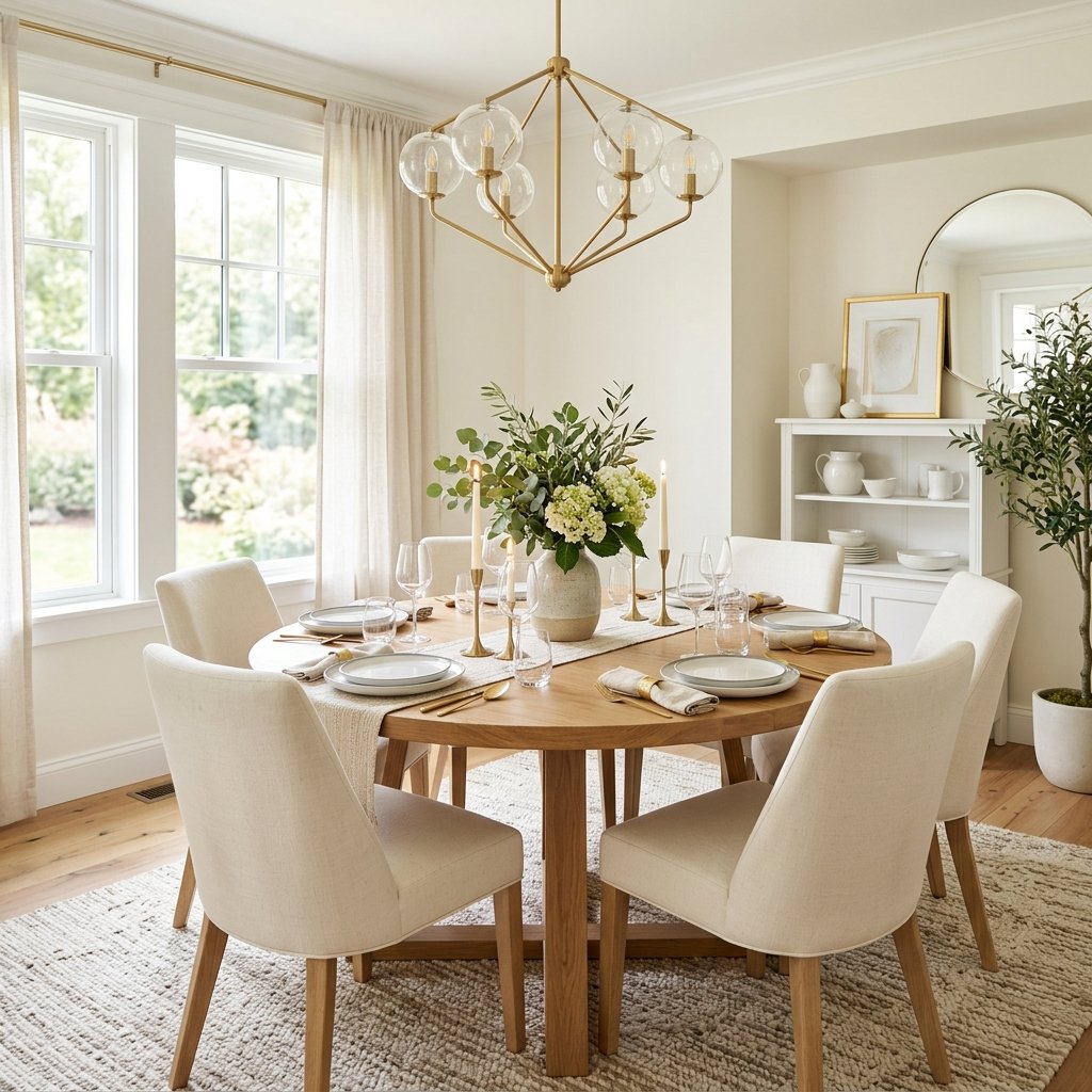 Dining room staging Calgary